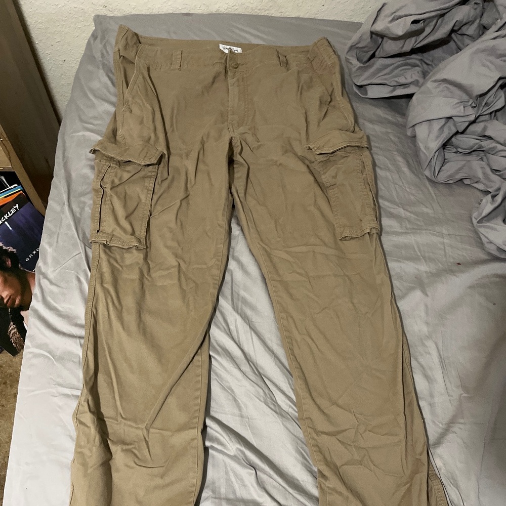 Tan Cargo Pants